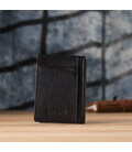 Чоловічий гаманець для карток із натуральної шкіри ST Leather 23091 Чорний картинка, зображення, фото