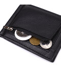Мужской кошелек с металлическим зажимом из натуральной кожи ST Leather 23092 Черный фото, картинка, изображение