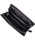 Жіночий шкіряний гаманець-клатч із відділенням під телефон ST Leather 23101 Чорний картинка, зображення, фото
