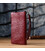 Кожаный кошелек на три отделения для женщин ST Leather 23108 Бордовый фото, картинка, изображение