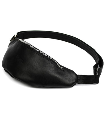 Поясна чорна сумка зі шкіри Наппа маленького розміру TARWA GA-3004-4lx картинка, зображення, фото