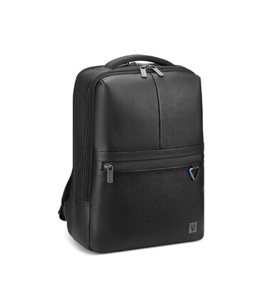 Деловой рюкзак из натуральной кожи 15.6" Roncato TRIAL 411141/01 фото, картинка, изображение