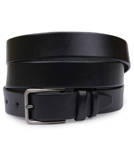 Шкіряний батальний ремінь для чоловіків Vintage 20700 Чорний картинка, зображення, фото