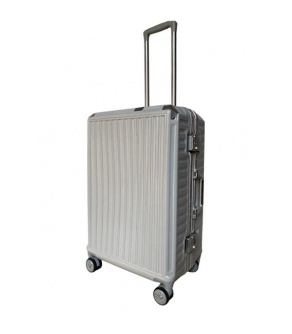 Валіза Milano 013 середня M срібна картинка, зображення, фото