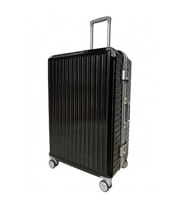 Чемодан Milano 013 большой L черный фото, картинка, изображение