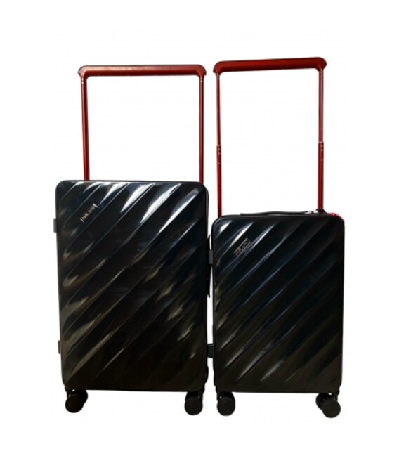 Комплект чемоданов 2 в 1 Milano 015 черный фото, картинка, изображение