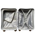 Валіза Milano 015 середня M срібна картинка, зображення, фото