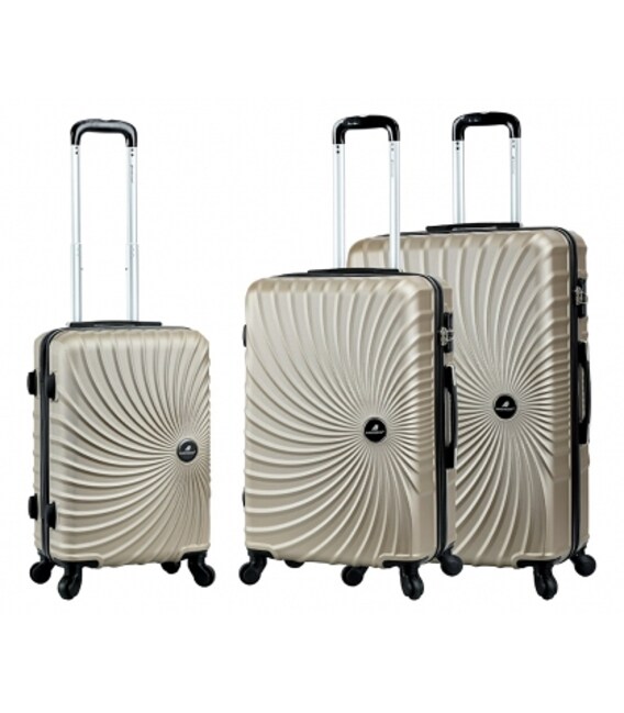 Набір валіз Madisson 44603 шампань - картинка, зображення, фото валізи