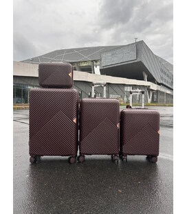 Чемодан Wings Dove WN01 маленький S коричневый