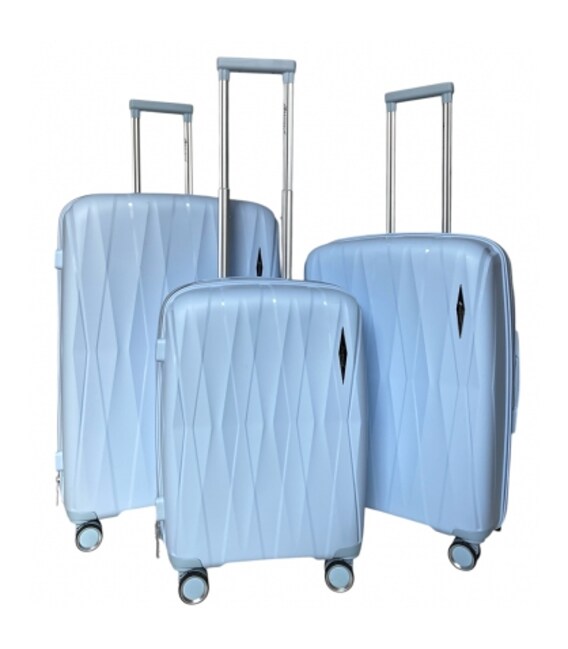 Набір валіз Madisson 51103 блакитний - картинка, зображення, фото валізи