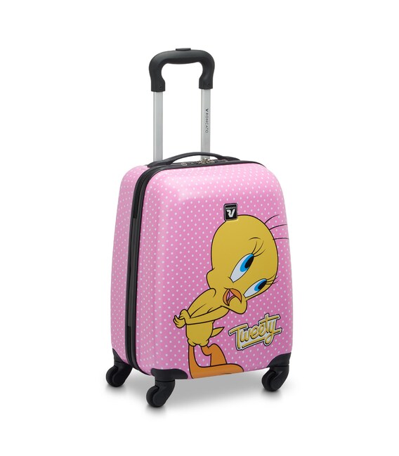 Дитяча маленька валіза, ручна поклажа + мішечок у подарунок Roncato LOONEY TUNES KIDS 441001/11 - картинка, зображення, фото