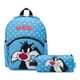 Дитячий рюкзак + пенал у подарунок Roncato LOONEY TUNES KIDS 441003/18 картинка, зображення, фото