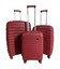 Набор чемоданов Madisson 51203 бордовый фото, картинка, изображение