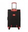 Чемодан Wings AVC01 средний M черный 4 колесный фото, картинка, изображение