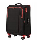 Валіза Wings AVC01 середня M чорна 4 колесна - картинка, зображення, фото валізи