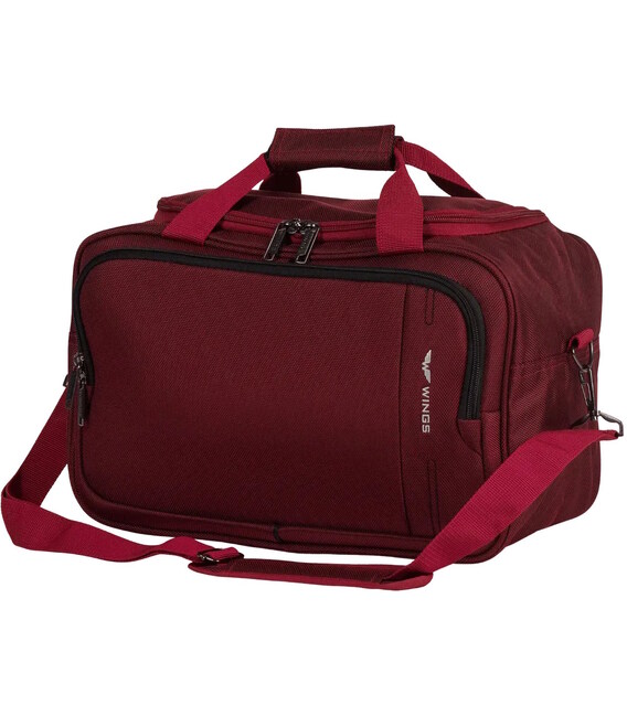 Сумка дорожная Wings AVC01 бордовая фото, картинка, изображение