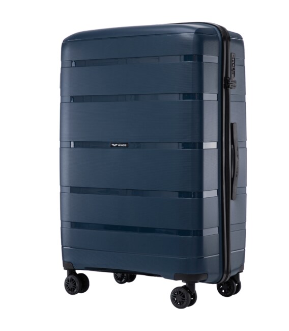 Чемодан Wings HWF02 большой L синий фото, картинка, изображение