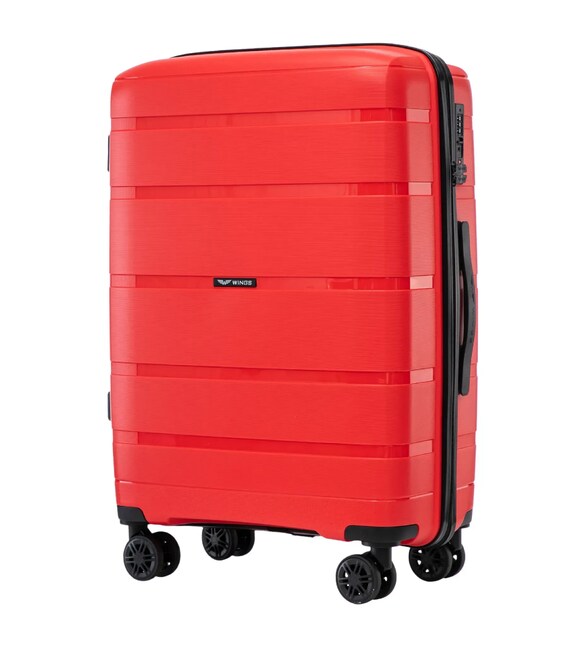 Валіза Wings HWF02 середня M червона - картинка, зображення, фото