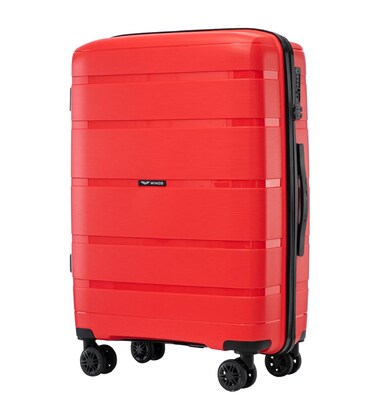 Чемодан Wings HWF02 Midi красный фото, картинка, изображение