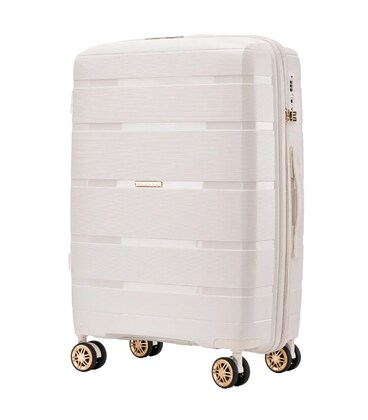 Чемодан Wings HWF02 средний M белый фото, картинка, изображение