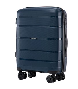 Чемодан Wings HWF02 маленький S синий фото, картинка, изображение