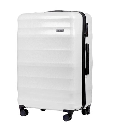 Чемодан Wings PC17268 большой L белый фото, картинка, изображение