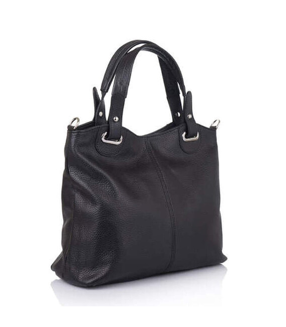 Шкіряна жіноча сумка Virginia Conti (Італія) - VC2234black фото, картинка, изображение