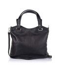 Шкіряна жіноча сумка Virginia Conti (Італія) - VC2234black картинка, зображення, фото