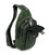 Модний рюкзак слінг на одну шлейку зелений TARWA RE-4007-3md картинка, зображення, фото
