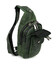 Модний рюкзак слінг на одну шлейку зелений TARWA RE-4007-3md фото, картинка, изображение