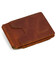Затискач із монетницею шкіряний коньячний RB-hold2-3md TARWA картинка, зображення, фото