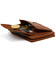 Затискач із монетницею шкіряний коньячний RB-hold2-3md TARWA картинка, зображення, фото