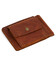 Затискач із монетницею шкіряний коньячний RB-hold2-3md TARWA картинка, зображення, фото