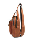 Модний рюкзак слінг на одну шлейку коньячний TARWA RB-4007-3md картинка, зображення, фото
