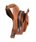 Модний рюкзак слінг на одну шлейку коньячний TARWA RB-4007-3md картинка, зображення, фото
