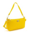 Компактне шкіряне жовте кросбоді Firenze Italy F-IT-9568Y картинка, зображення, фото