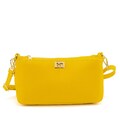 Компактне шкіряне жовте кросбоді Firenze Italy F-IT-9568Y картинка, зображення, фото