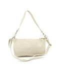 Компактне шкіряне кросбоді молочного кольору Firenze Italy F-IT-9568WB картинка, зображення, фото