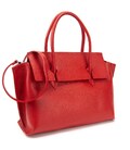 Шкіряна сумка середніх розмірів колір червоний Firenze Italy F-IT-76222R картинка, зображення, фото