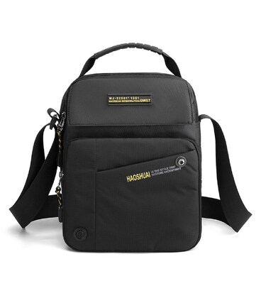 Мужской текстильный мессенджер с ручкой Confident AT08-6811A фото, картинка, изображение