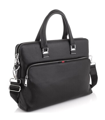 Черная сумка для ноутбука мужская Tiding Bag A25F-17621A фото, картинка, изображение
