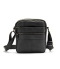 Мужская кожаная сумка через плечо маленькая Tiding Bag A25F-6625A фото, картинка, изображение