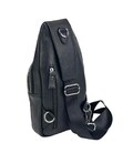 Шкіряний чорний слінг через плече Tiding Bag A25F-6809-1A картинка, зображення, фото