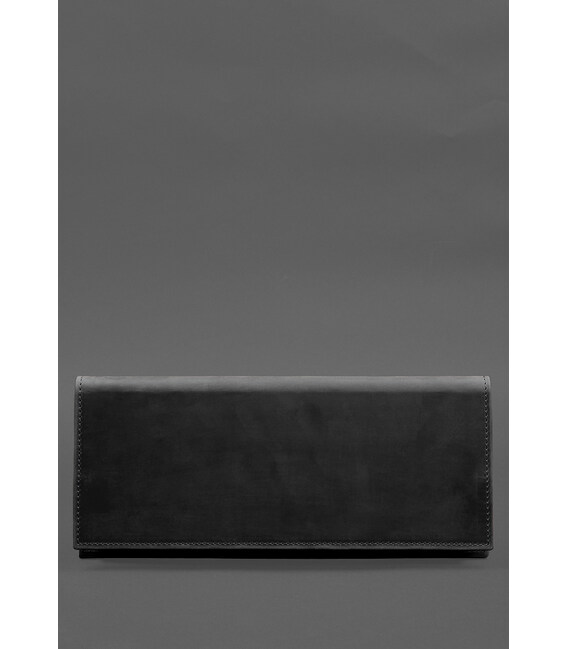 Настольный планер с блоком на пружине черный Crazy Horse фото, картинка, изображение