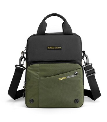 Мужской функциональный мессенджер с ручкой Confident AT08-6812KH фото, картинка, изображение