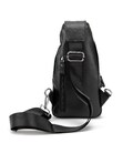 Шкіряний чорний слінг через плече Tiding Bag A25F-6809-11A картинка, зображення, фото
