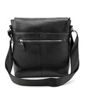 Мессенджер чорний шкіряний TIDING BAG A25-8805A картинка, зображення, фото