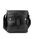 Мессенджер чорний шкіряний TIDING BAG A25-8805A картинка, зображення, фото