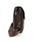 Кожаный мессенджер с клапаном на два отдела Tiding Bag M56-3508C фото, картинка, изображение