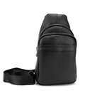 Кожаный черный мужской слинг Tiding Bag A25F-250100A фото, картинка, изображение